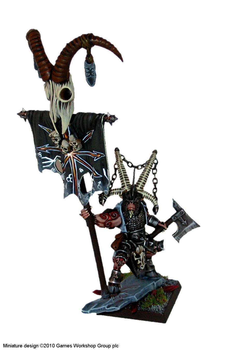Beastmen, Omega, Standard, Standard Bearer Beastmen Battle Standard